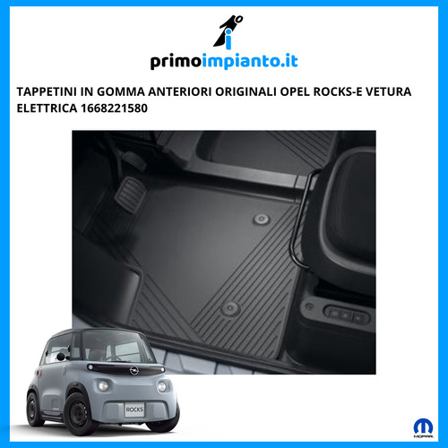 Tappetini gomma anteriori - gomma,